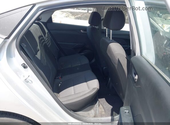 3KPC24A37KE060147 2019 HYUNDAI ACCENT Silver Widok naklejki z numerem VIN