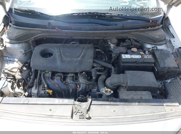 3KPC24A37KE060147 2019 HYUNDAI ACCENT Silver Widok z tyłu