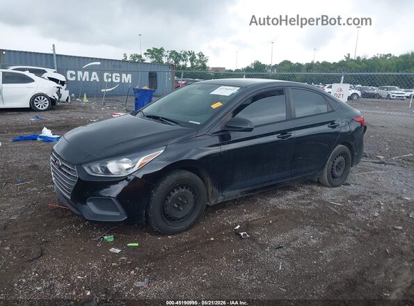 3KPC24A38KE062263 2019 HYUNDAI ACCENT Black Vista tres cuartos delantera izquierda