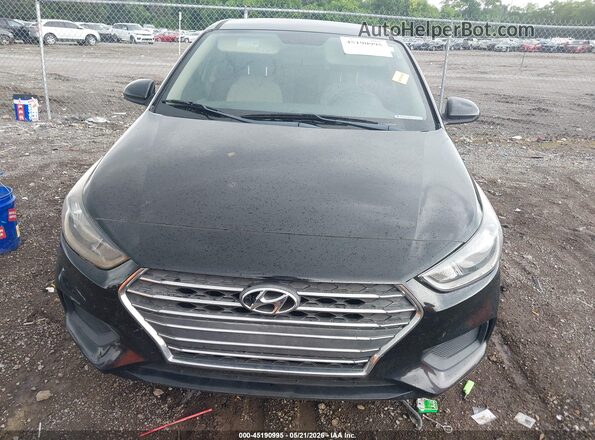 3KPC24A38KE062263 2019 HYUNDAI ACCENT Black Vista frontal