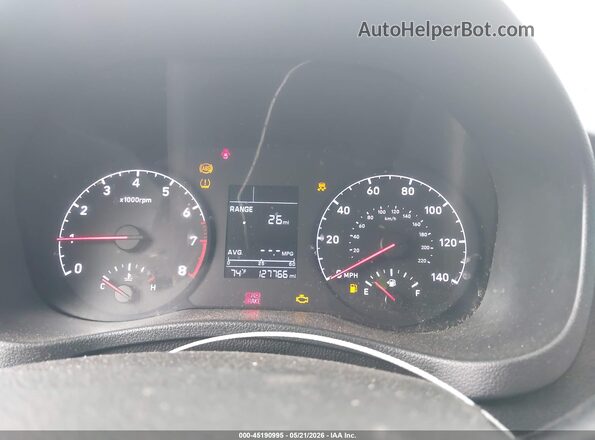 3KPC24A38KE062263 2019 HYUNDAI ACCENT Black Vista de los asientos traseros