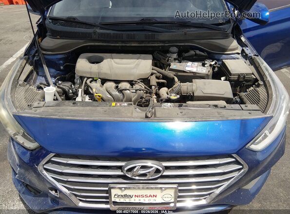 3KPC24A38KE082111 2019 HYUNDAI ACCENT Blue 