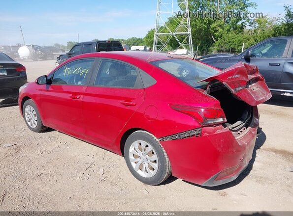 3KPC24A39KE065110 2019 HYUNDAI ACCENT Red Задня ліва чверть