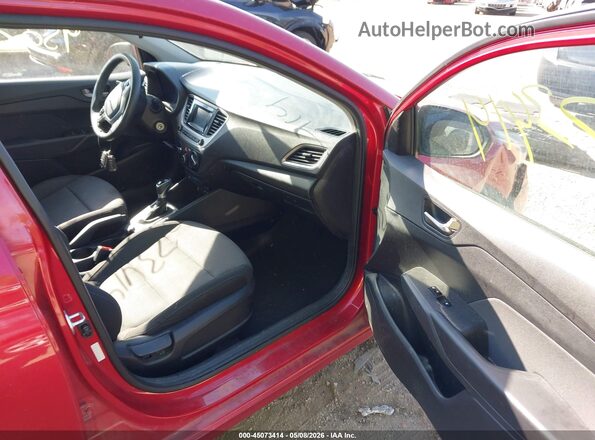 3KPC24A39KE065110 2019 HYUNDAI ACCENT Red Вид салону спереду