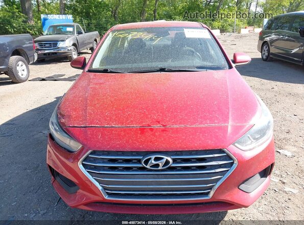 3KPC24A39KE065110 2019 HYUNDAI ACCENT Red Вид щитка приладів