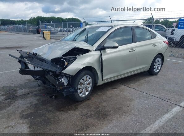 3KPC24A3XJE008638 2018 HYUNDAI ACCENT Gold Front left