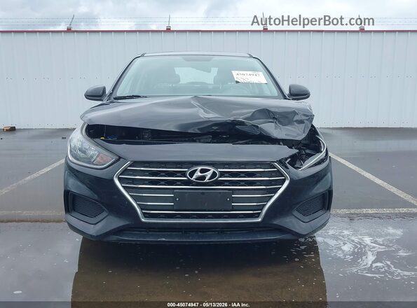 3KPC24A60LE114772 2020 HYUNDAI ACCENT Black ხელსაწყოთა პანელის ხედი