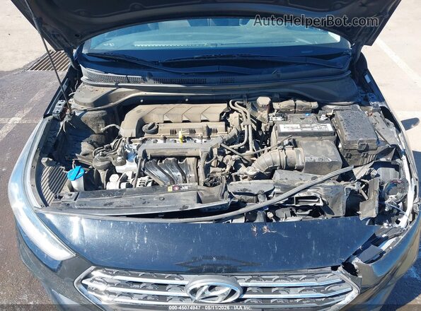 3KPC24A60LE114772 2020 HYUNDAI ACCENT Black უკანა ხედი