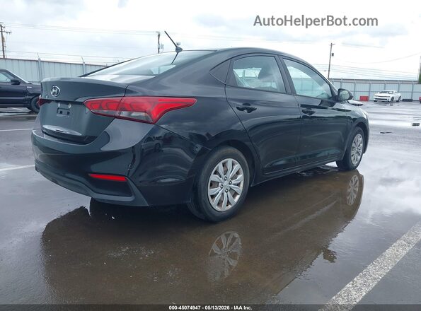 3KPC24A60LE114772 2020 HYUNDAI ACCENT Black უკანა მარჯვენა