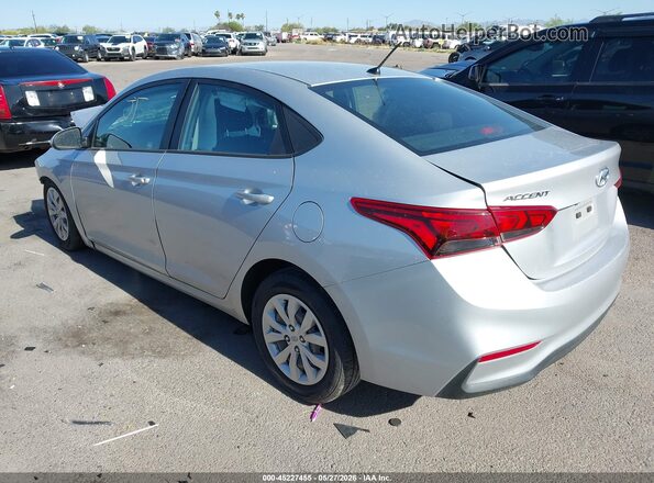 3KPC24A60ME130584 2021 HYUNDAI ACCENT Silver Tył lewy