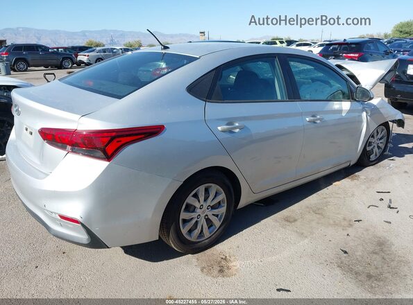 3KPC24A60ME130584 2021 HYUNDAI ACCENT Silver Tył prawy