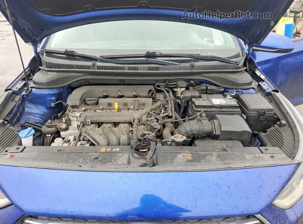 3KPC24A60ME135462 2021 HYUNDAI ACCENT Синий 