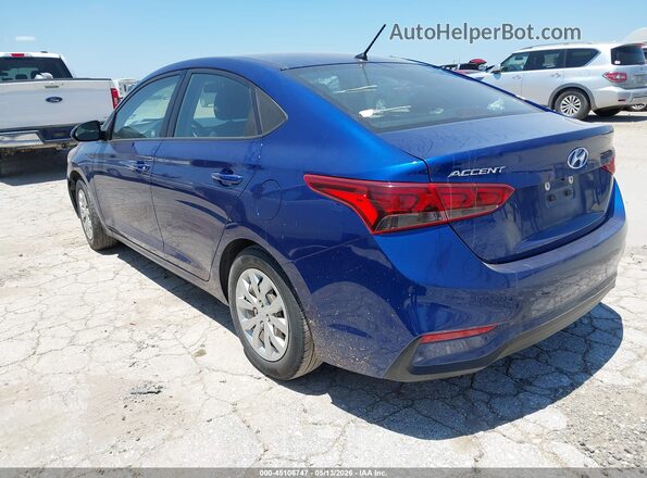 3KPC24A60ME147465 2021 HYUNDAI ACCENT Blue Задня ліва чверть