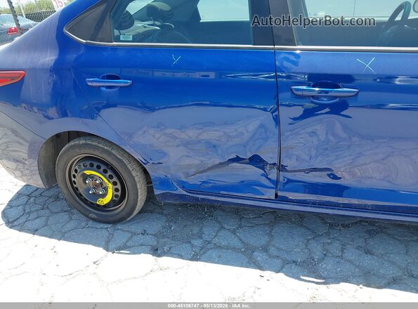 3KPC24A60ME147465 2021 HYUNDAI ACCENT Blue Вид спереду