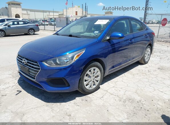 3KPC24A60ME147465 2021 HYUNDAI ACCENT Blue Передня ліва чверть