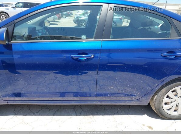 3KPC24A60ME147465 2021 HYUNDAI ACCENT Blue Панорамний вид салону 360°