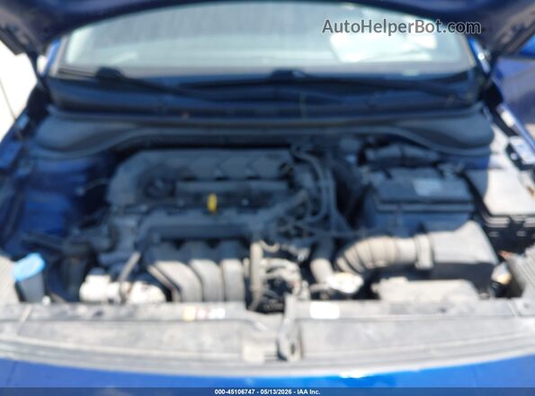 3KPC24A60ME147465 2021 HYUNDAI ACCENT Blue Вид ззаду