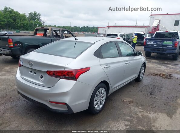 3KPC24A60NE160914 2022 HYUNDAI ACCENT Silver Rear right