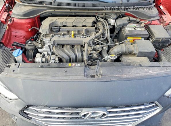 3KPC24A61LE099604 2020 HYUNDAI ACCENT Red 