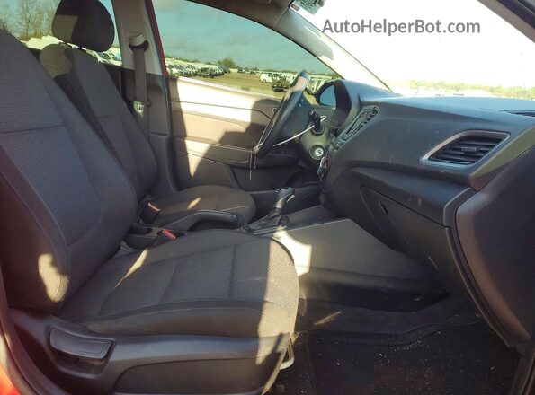 3KPC24A61LE104641 2020 HYUNDAI ACCENT Red Front interior view