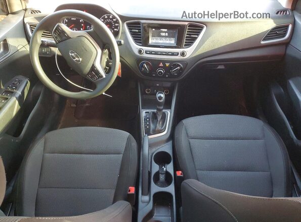 3KPC24A61LE104641 2020 HYUNDAI ACCENT Red Dashboard view