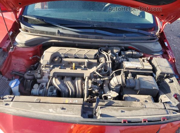 3KPC24A61LE104641 2020 HYUNDAI ACCENT Red Rear interior view