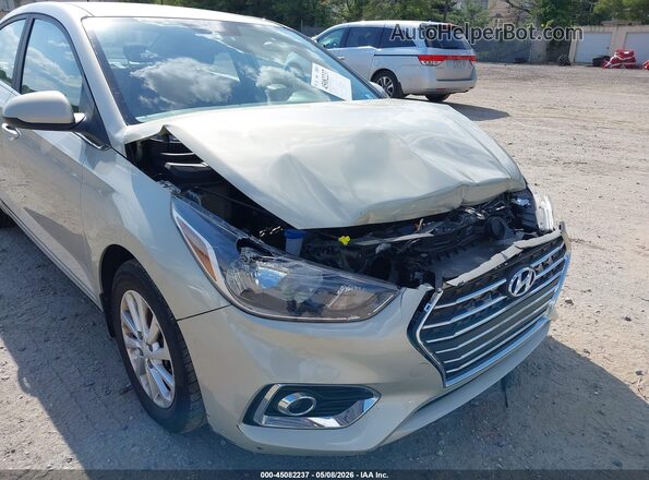 3KPC24A61LE122332 2020 HYUNDAI ACCENT Бежевый Вид спереди