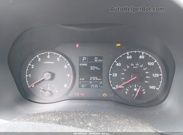 3KPC24A61LE122332 2020 HYUNDAI ACCENT Бежевый Вид задних сидений