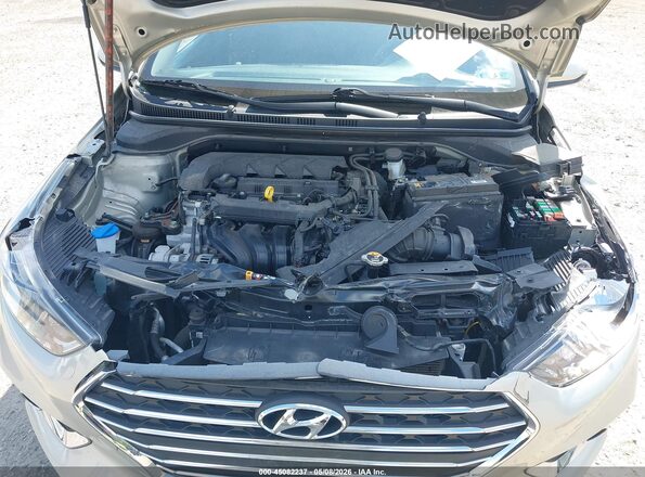 3KPC24A61LE122332 2020 HYUNDAI ACCENT Бежевый Вид сзади
