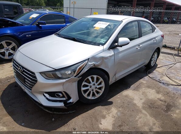 3KPC24A61ME145367 2021 HYUNDAI ACCENT Silver Przód lewy