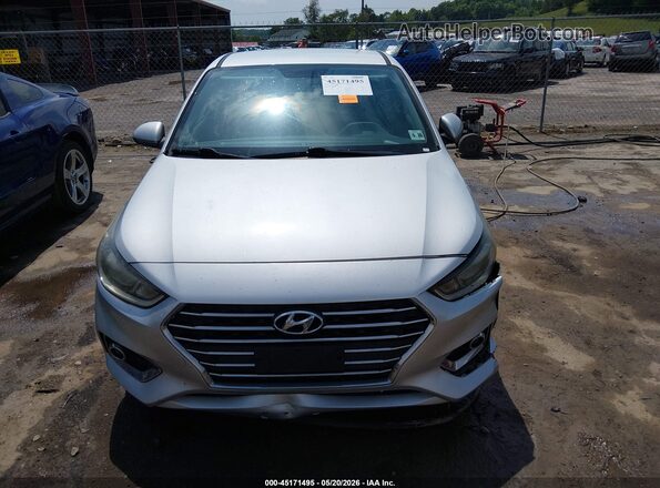 3KPC24A61ME145367 2021 HYUNDAI ACCENT Silver Widok zestawu wskaźników