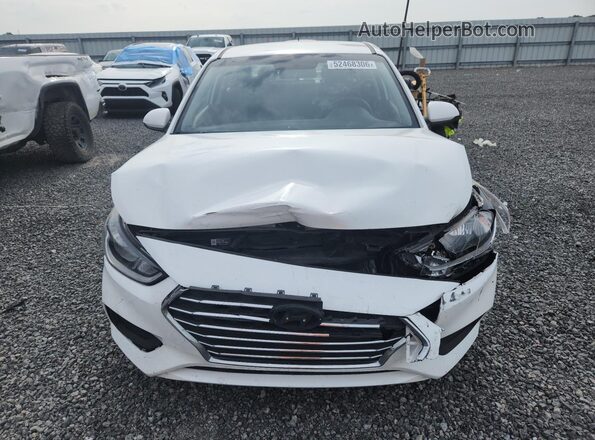 3KPC24A62LE105104 2020 HYUNDAI ACCENT White Вид спереду