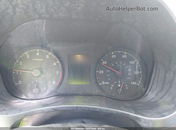 3KPC24A62LE126373 2020 HYUNDAI ACCENT White Հետևի նստատեղերի տեսք