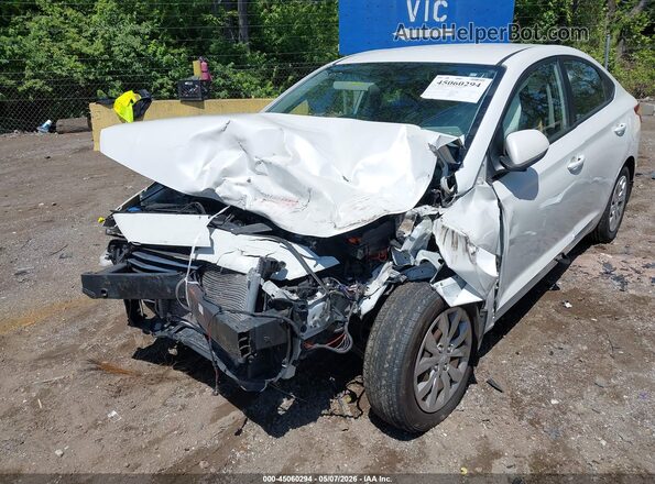 3KPC24A62LE126373 2020 HYUNDAI ACCENT White Դիմացի տեսք
