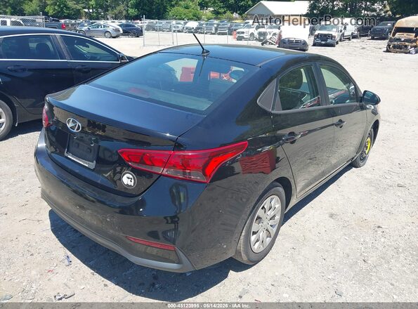 3KPC24A62ME130960 2021 HYUNDAI ACCENT Black უკანა მარჯვენა