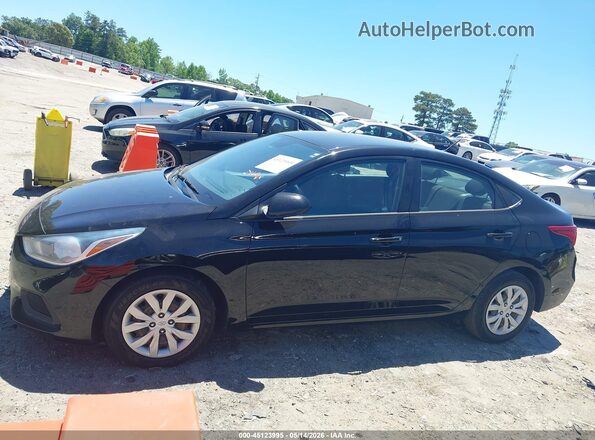 3KPC24A62ME130960 2021 HYUNDAI ACCENT Black სალონის 360-გრადუსიანი ხედი