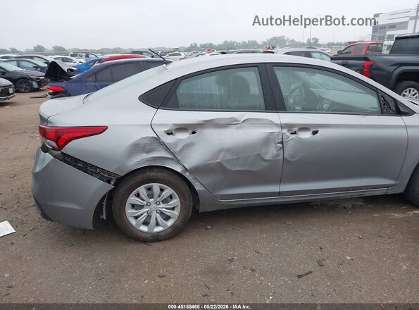3KPC24A62ME133020 2021 HYUNDAI ACCENT Silver Front view