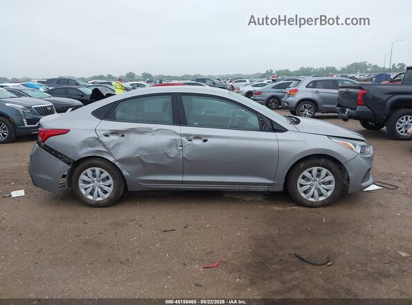 3KPC24A62ME133020 2021 HYUNDAI ACCENT Silver Rear interior view
