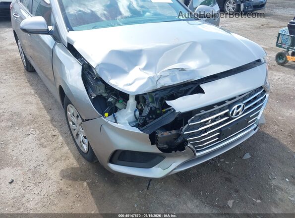 3KPC24A62ME135740 2021 HYUNDAI ACCENT Gray Դիմացի տեսք