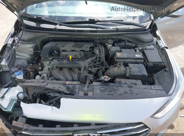 3KPC24A62ME135740 2021 HYUNDAI ACCENT Gray Հետևի տեսք