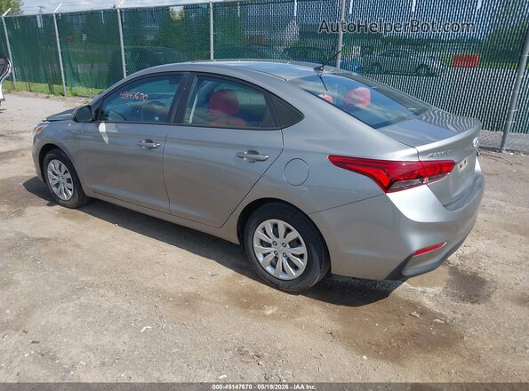 3KPC24A62ME135740 2021 HYUNDAI ACCENT Gray Հետևի ձախ