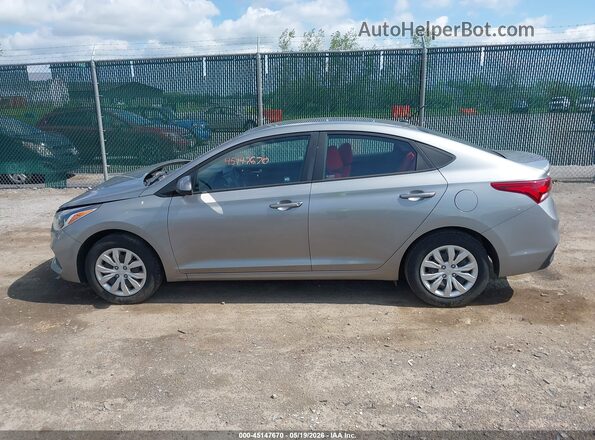 3KPC24A62ME135740 2021 HYUNDAI ACCENT Gray Սալոնի 360 աստիճան տեսք