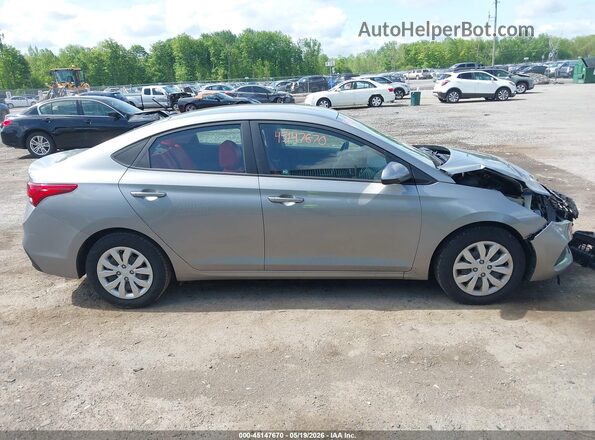 3KPC24A62ME135740 2021 HYUNDAI ACCENT Gray Սալոնի հետևի տեսք