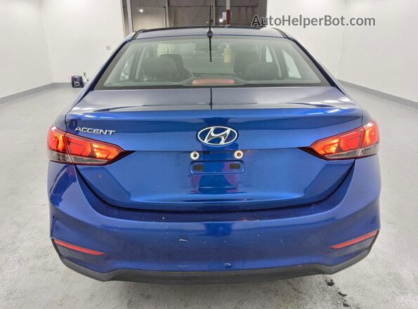 3KPC24A63LE103524 2020 HYUNDAI ACCENT Синий Вид сзади