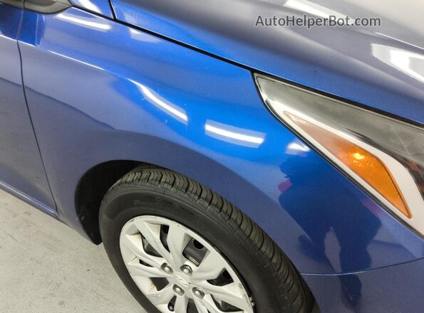 3KPC24A63LE103524 2020 HYUNDAI ACCENT Синий 