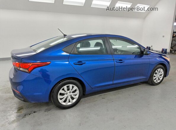 3KPC24A63LE103524 2020 HYUNDAI ACCENT Синий Задняя правая четверть