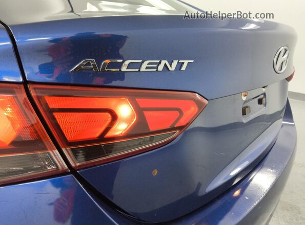 3KPC24A63LE103524 2020 HYUNDAI ACCENT Синий 
