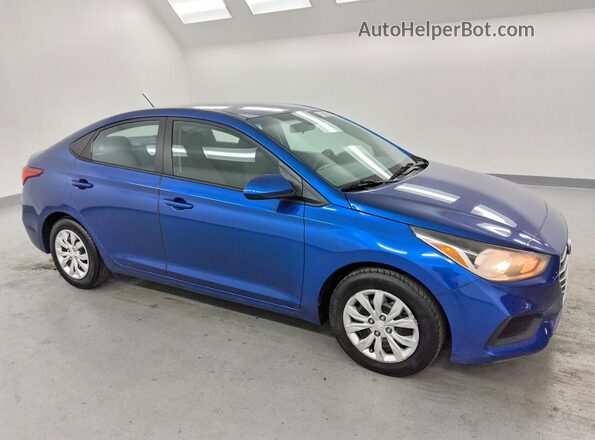 3KPC24A63LE103524 2020 HYUNDAI ACCENT Синий Передняя правая четверть