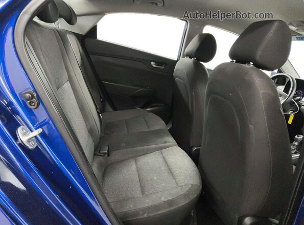 3KPC24A63LE103524 2020 HYUNDAI ACCENT Синий Вид задних сидений