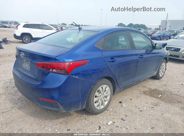 3KPC24A63ME143376 2021 HYUNDAI ACCENT Blue Հետևի աջ